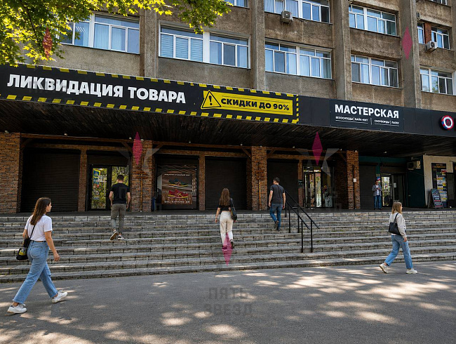 Сдается нежилое помещение 85 кв.м на первой линии...